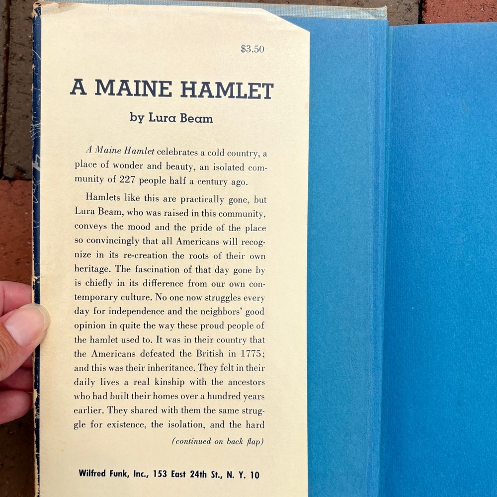 1957 A Maine Hamlet Beliefs Customs New England Sociological Patterns Tradition - Picture 9 of 11